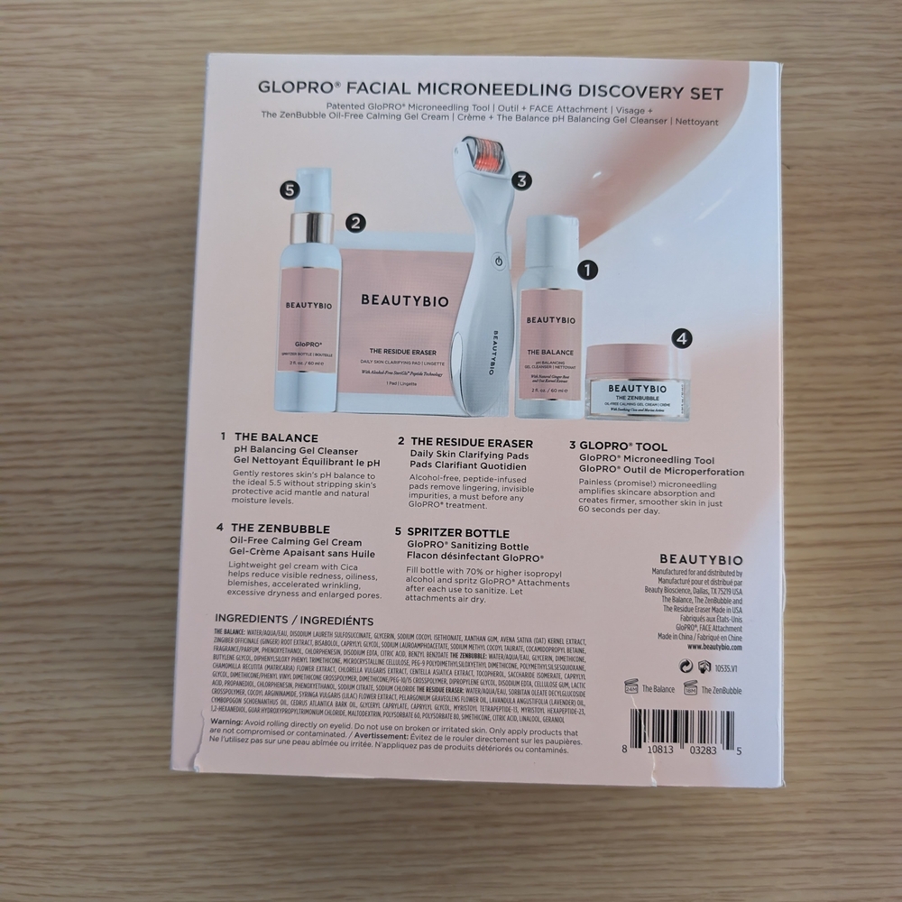 BeautyBio Get That Glow GloPRO Facial Microneedling Discovery Set - Picture 5 of 7